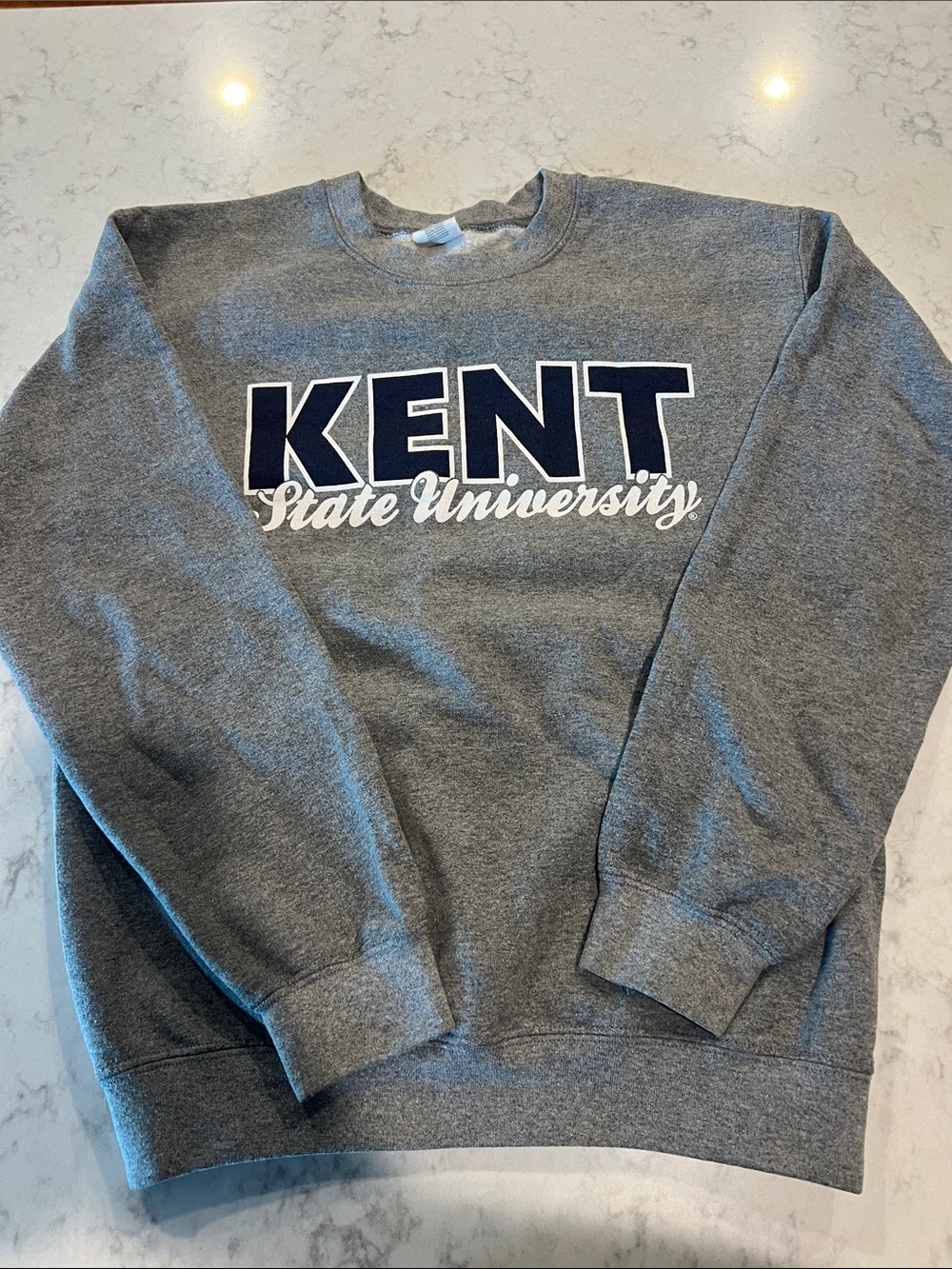 KENT State University Gray Crewneck Sweatshirt